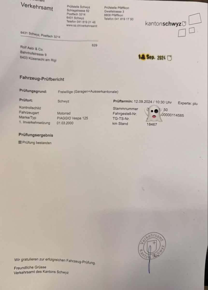 Piaggio Autres: Vespa ET4 125 – Défectueux à Küssnacht am Rigi par Rolfaebi 8
