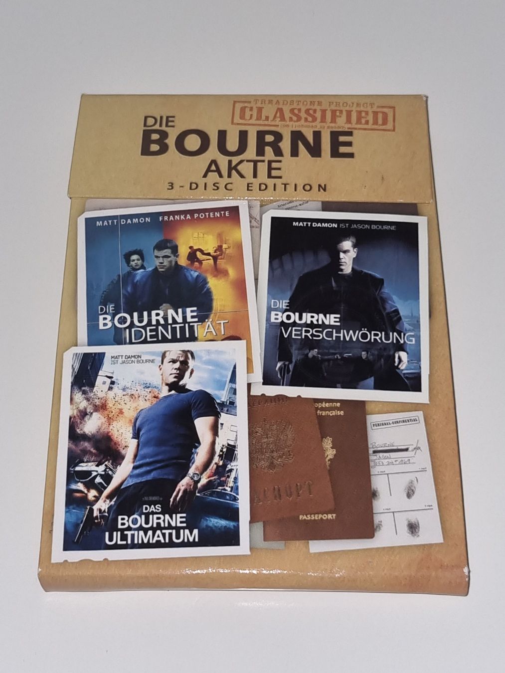 Tutti i DVDs: DVD: Die Bourne-Akte - 3 Discs – Usato da Ehrendingen venduto da Thomas_2