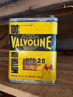 Bidon d'huile vintage pour collectionneur