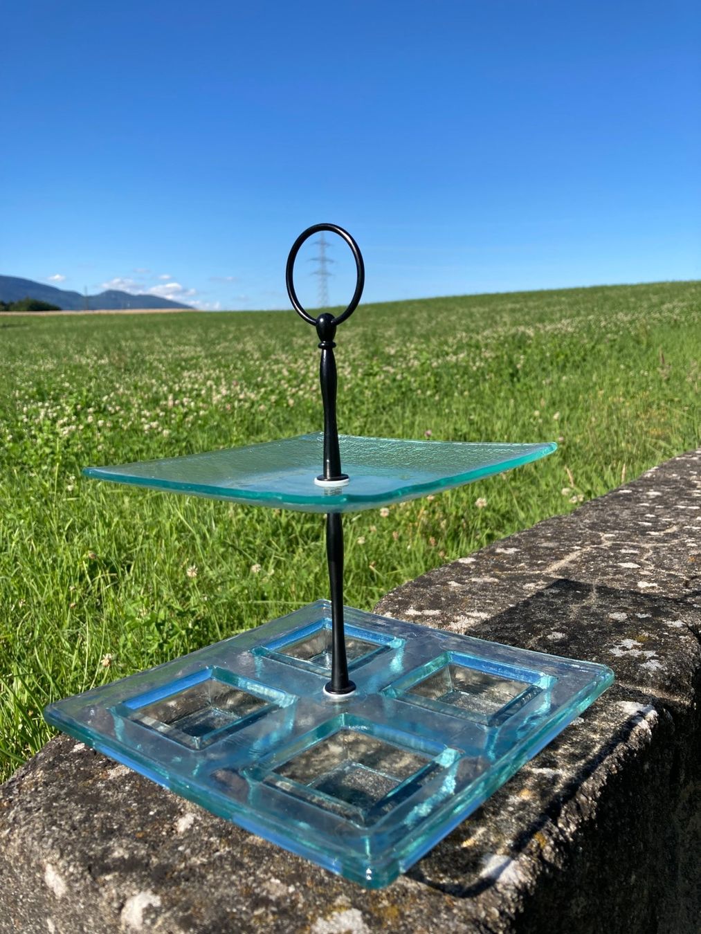 Piatti di portata: Etagere Glas Aperoschale Dippsaucen – Usato da Subingen venduto da Etageren