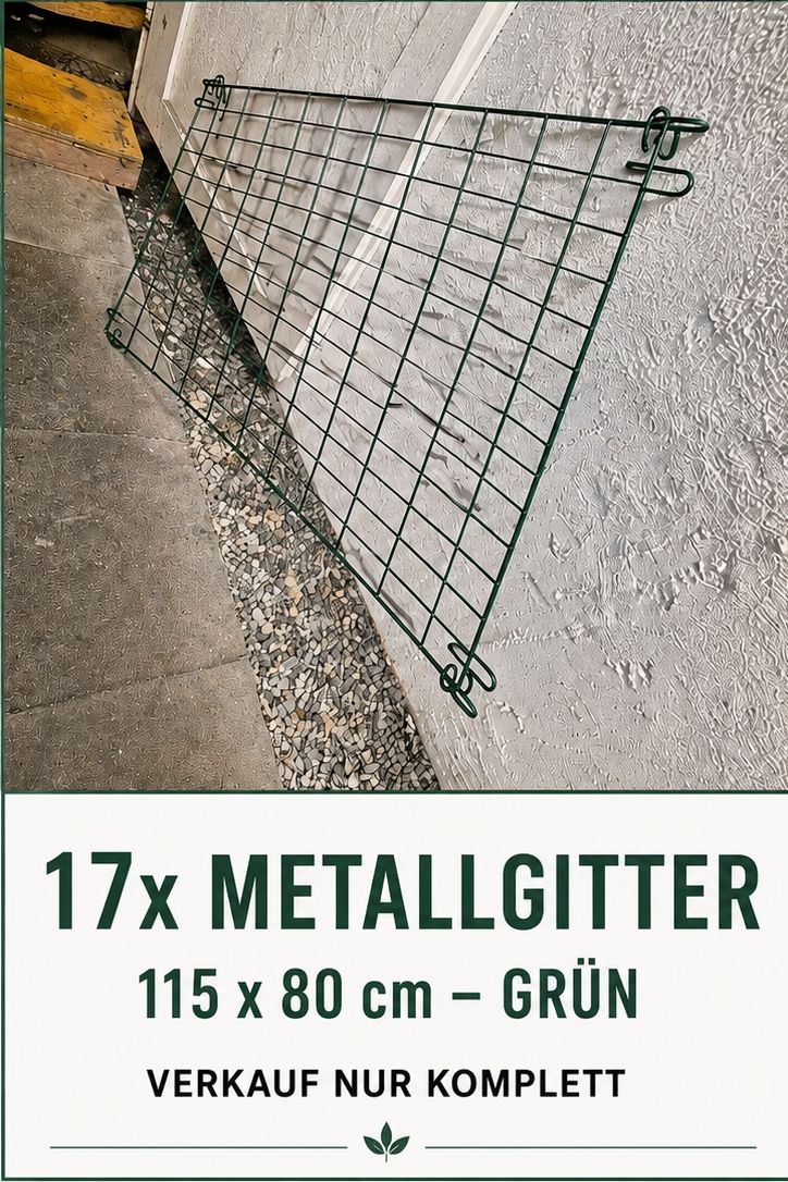 Griglie e Inferriate: 17x Metallgitter / Gitterelemente – Usato da Rupperswil venduto da mio_y2kl