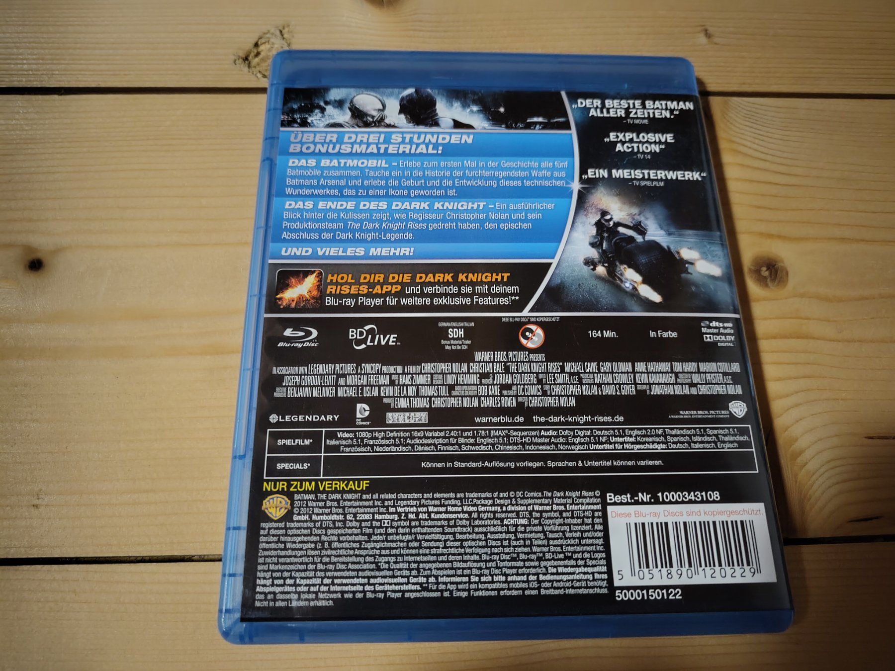 Tutti i DVDs: The Dark Knight Rises – Usato da Wasterkingen venduto da Palu17 2