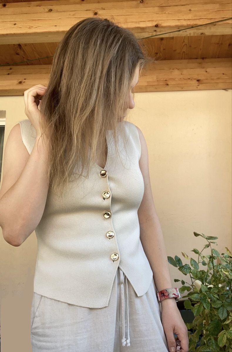 Zara Gilet & Giacche senza maniche: Sakko Weste Zara M, 35% Viscosa – Usato da Basel venduto da edy_78pd