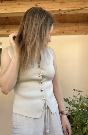 Sakko Weste Zara M, 35% Viscosa