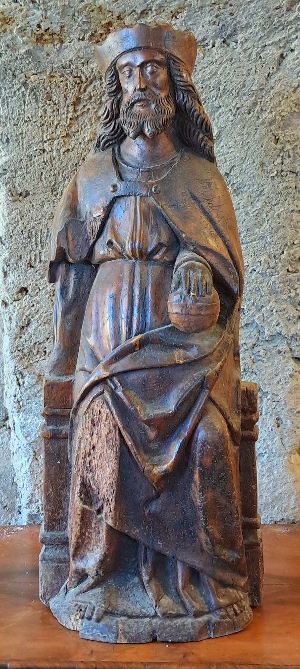 Sculture & Statue: Cristo Pancreatore del '400 – Usato da Breganzona venduto da lab_h6sb