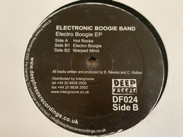 Electronic Boogie Band Electro Boogie EP