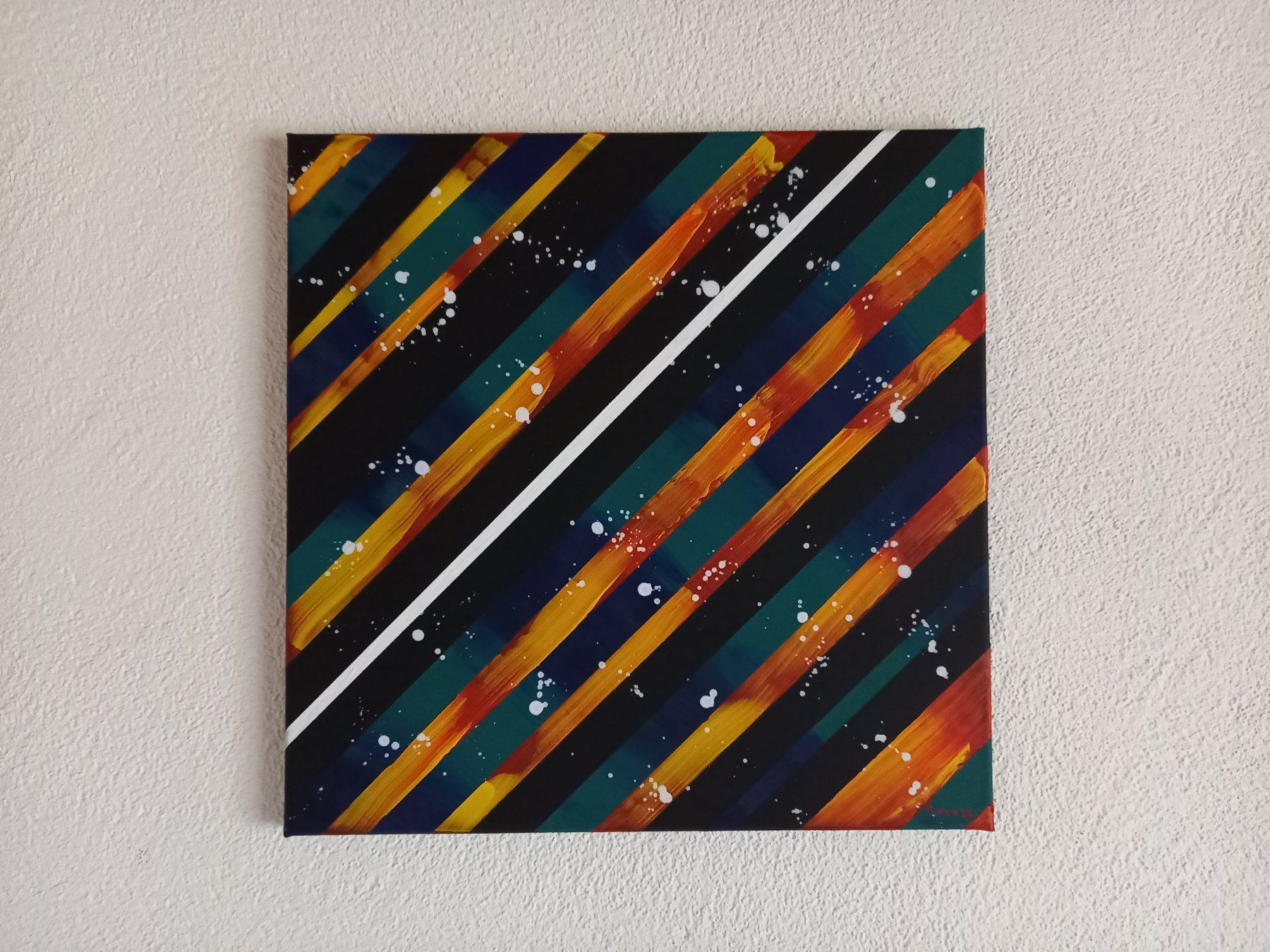 Dipinti: Abstraktes Acryl Gemälde / Bild – Nuovo (secondo la descrizione) da Chur venduto da vic_sg6l