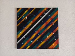 Abstraktes Acryl Gemälde / Bild