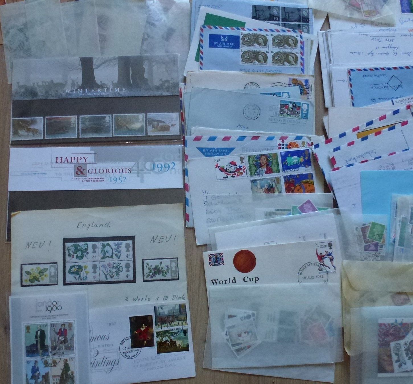 Alle Briefmarken: Dupletten Sammlung aus England ab uralt – Gebraucht aus Walkringen von Casablanca777 2