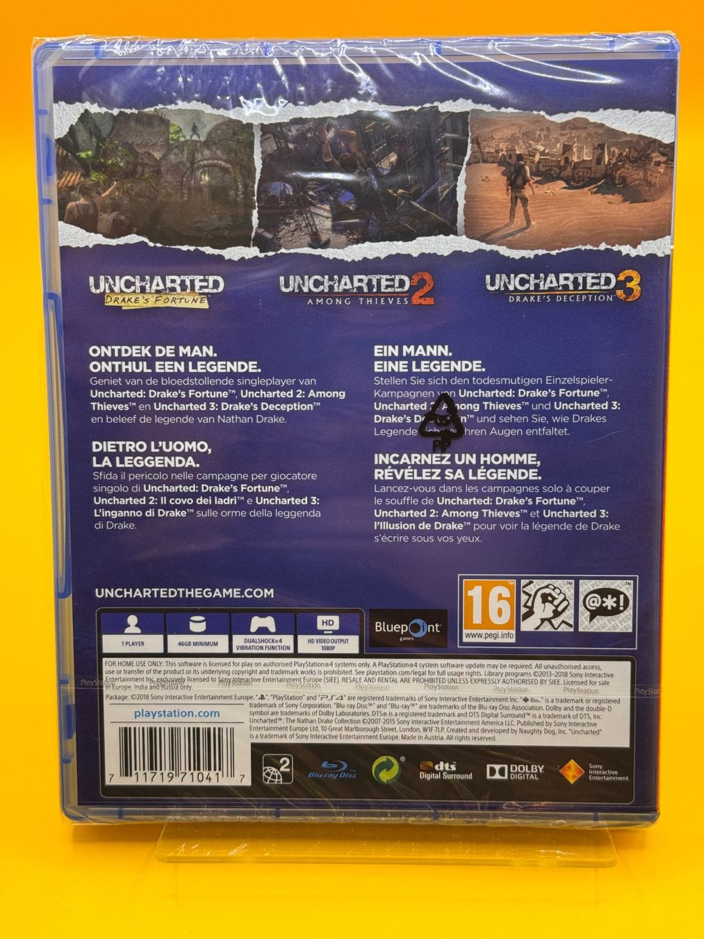 Giochi: Uncharted: The Nathan Drake Collection - PS4 - Neuware – Nuovo e nell'imballaggio originale da Oberwil b. Zug venduto da silver2024 1