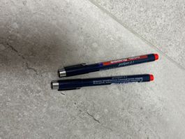 2x Stylo rouge Edding 1800 neuf
