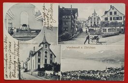 Wädenswil 1916 - 4 Ansichten