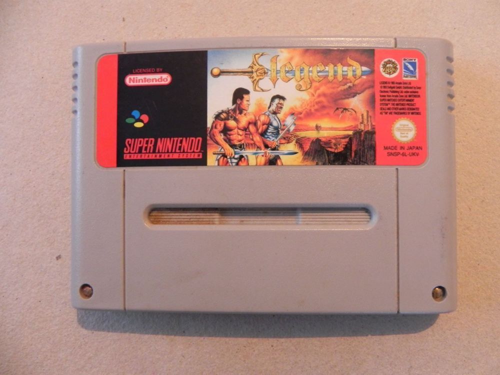 Nintendo Giochi: Super Nintendo SNES Game Legend – Usato da Siebnen venduto da krimsie
