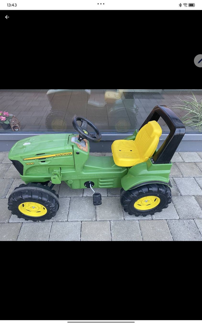 John Deere Fahrzeuge für Kinder: Kinder Traktor  – Gebraucht aus sulgen von 270963