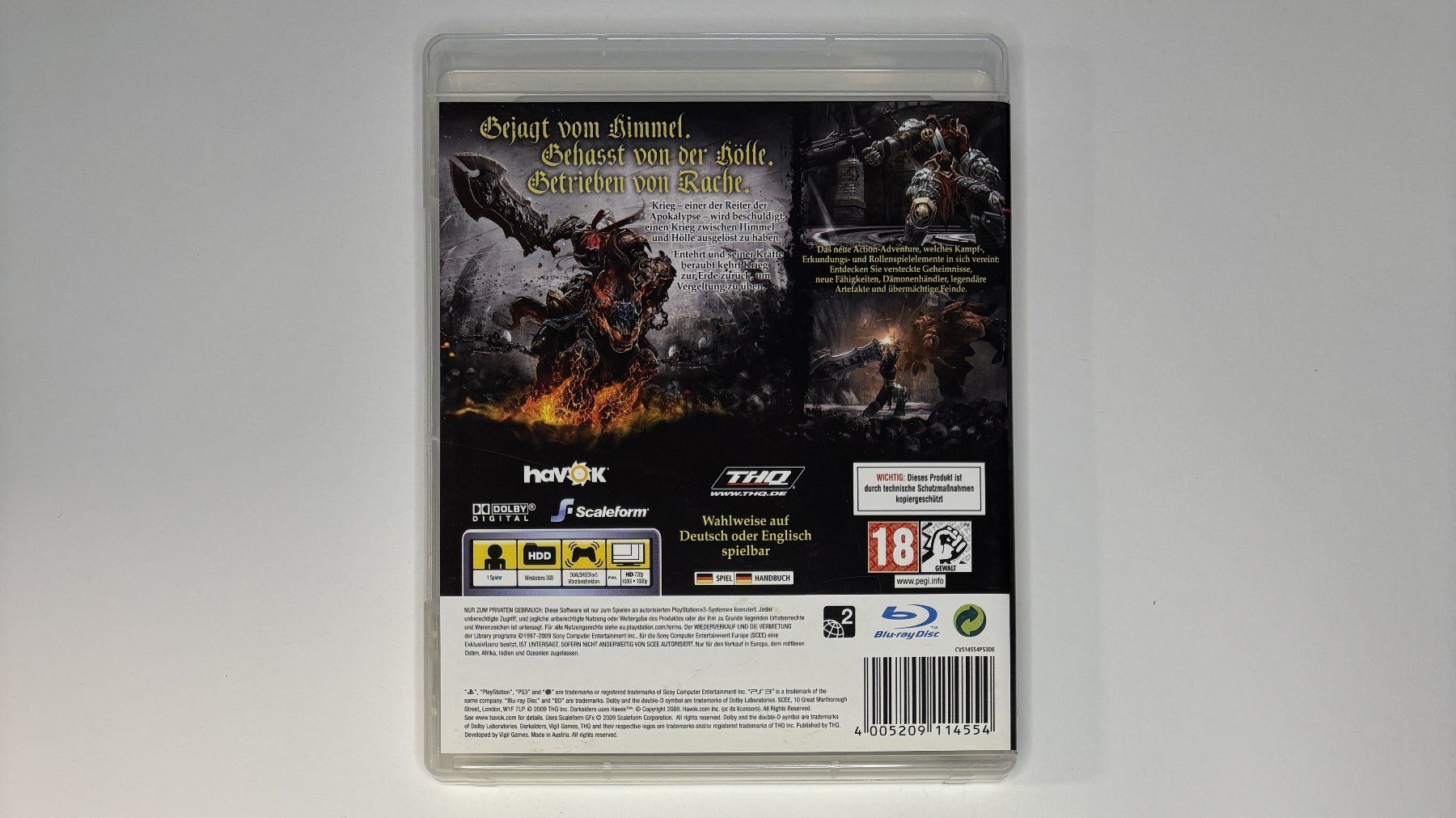 Giochi: PS3 - Darksiders – Usato da Allschwil venduto da Bullach 2