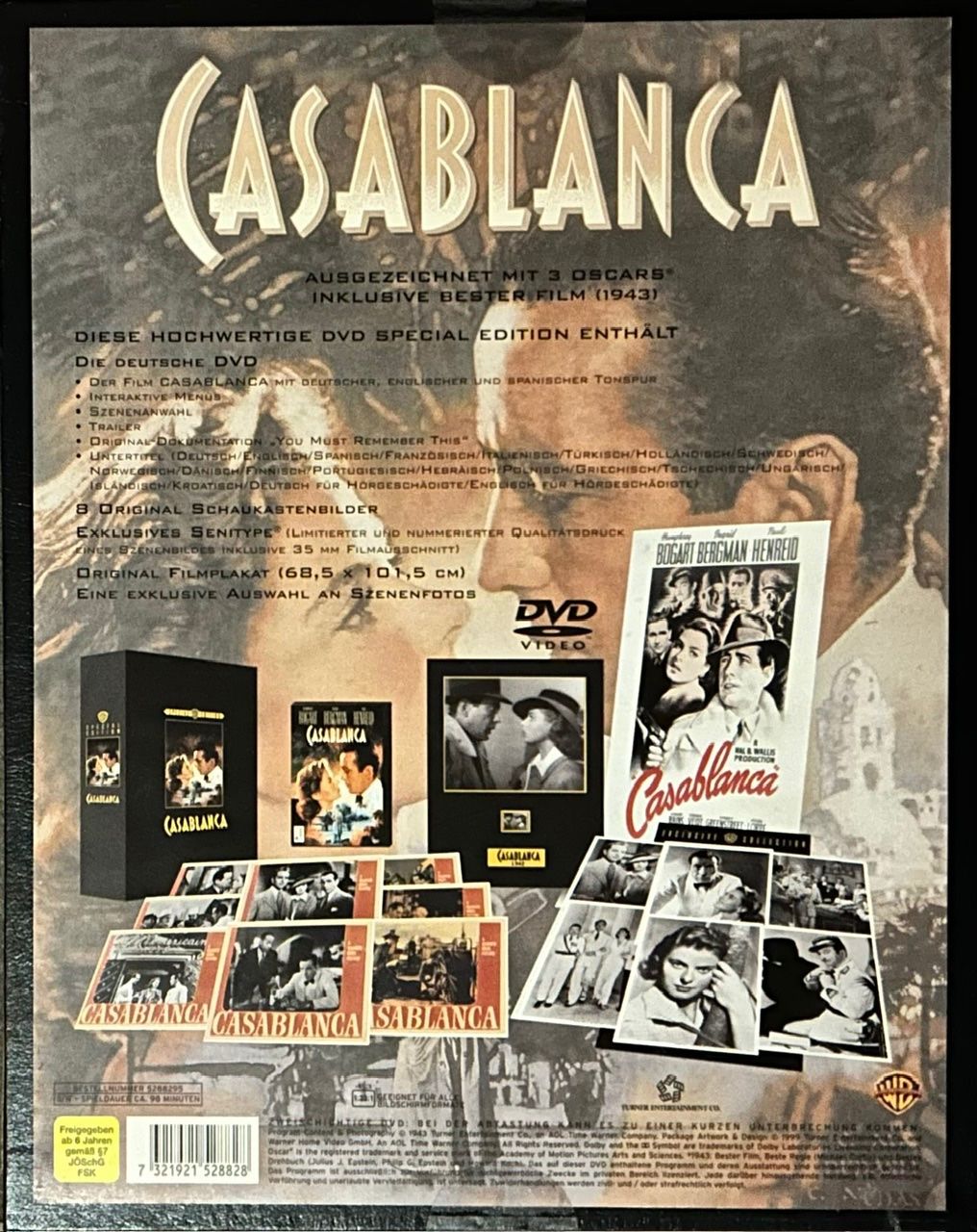 Tous les DVDs: CASABLANCA -BOX + BluRay Disc zusätzlich!! – Neuf (Voir description) à Erlinsbach SO par 400_n956 1