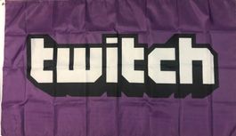 Fahne Twitch Streaming PC Montana Trymacs Knossi Papaplatte