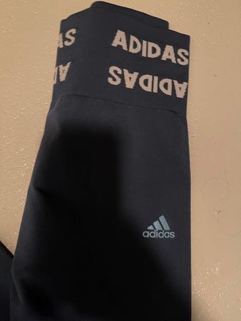Adidas Leggings Damen Gr. L Dunkelblau