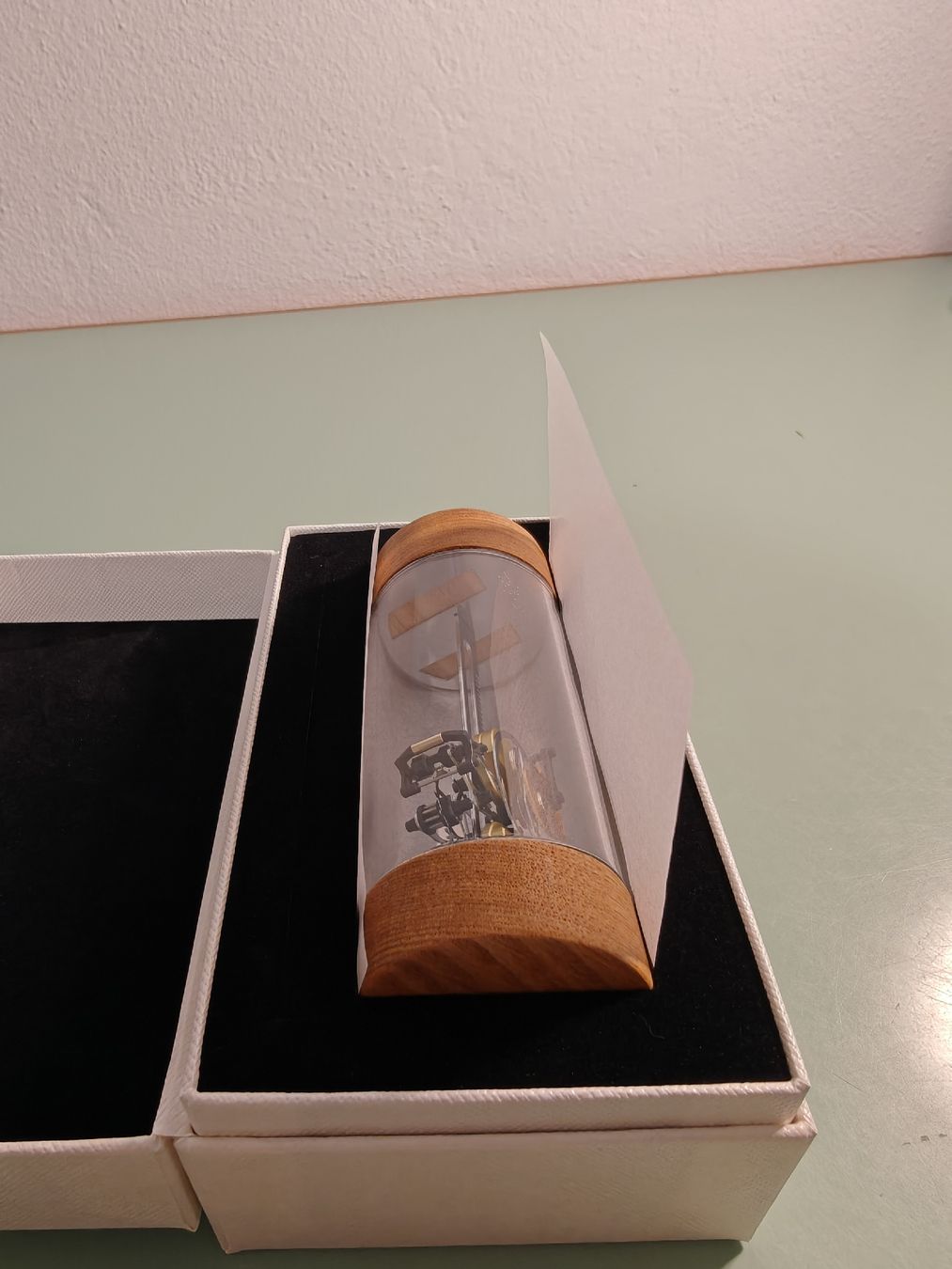 Tutte le decorazioni: Oscilloglass Ake 3 minute - Mechanical Sandclock – Nuovo (secondo la descrizione) da Termen venduto da beats7 8