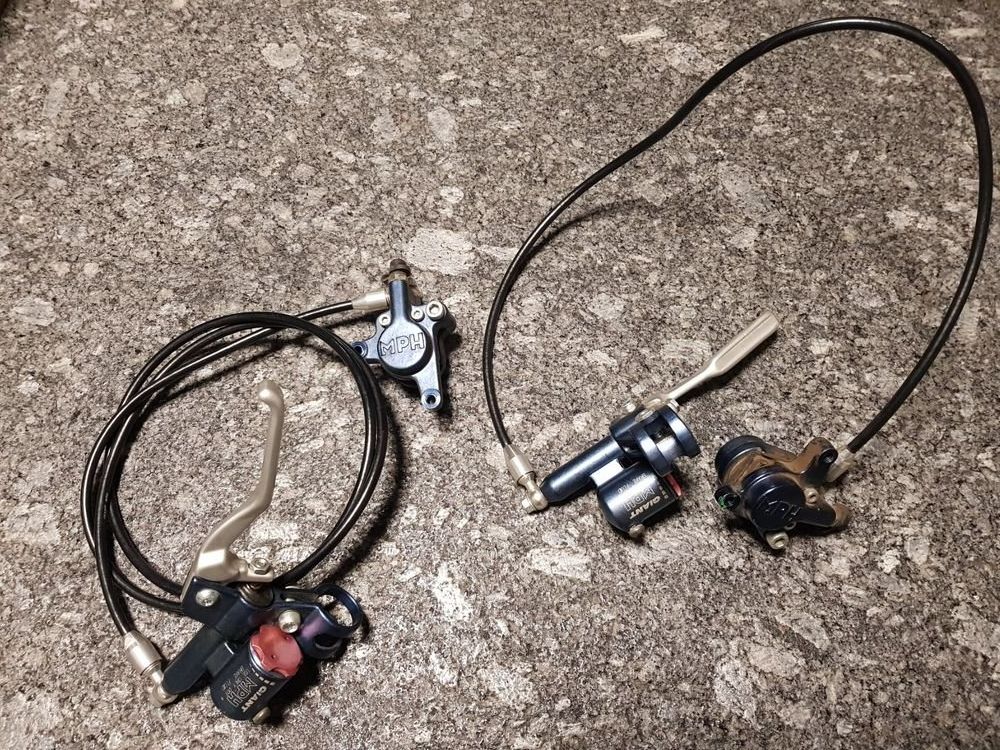 Giant Pezzi di ricambio: Nr.20 Giant MPH Hydraulik Scheibenbremssystem Set – Usato da Bern venduto da Occasions2025