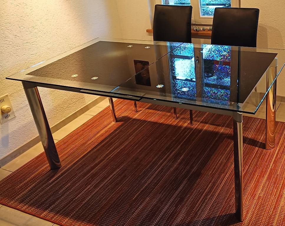 Tavoli: Esstisch Glas ausziehbar – Usato da Münchenbuchsee venduto da Filou82