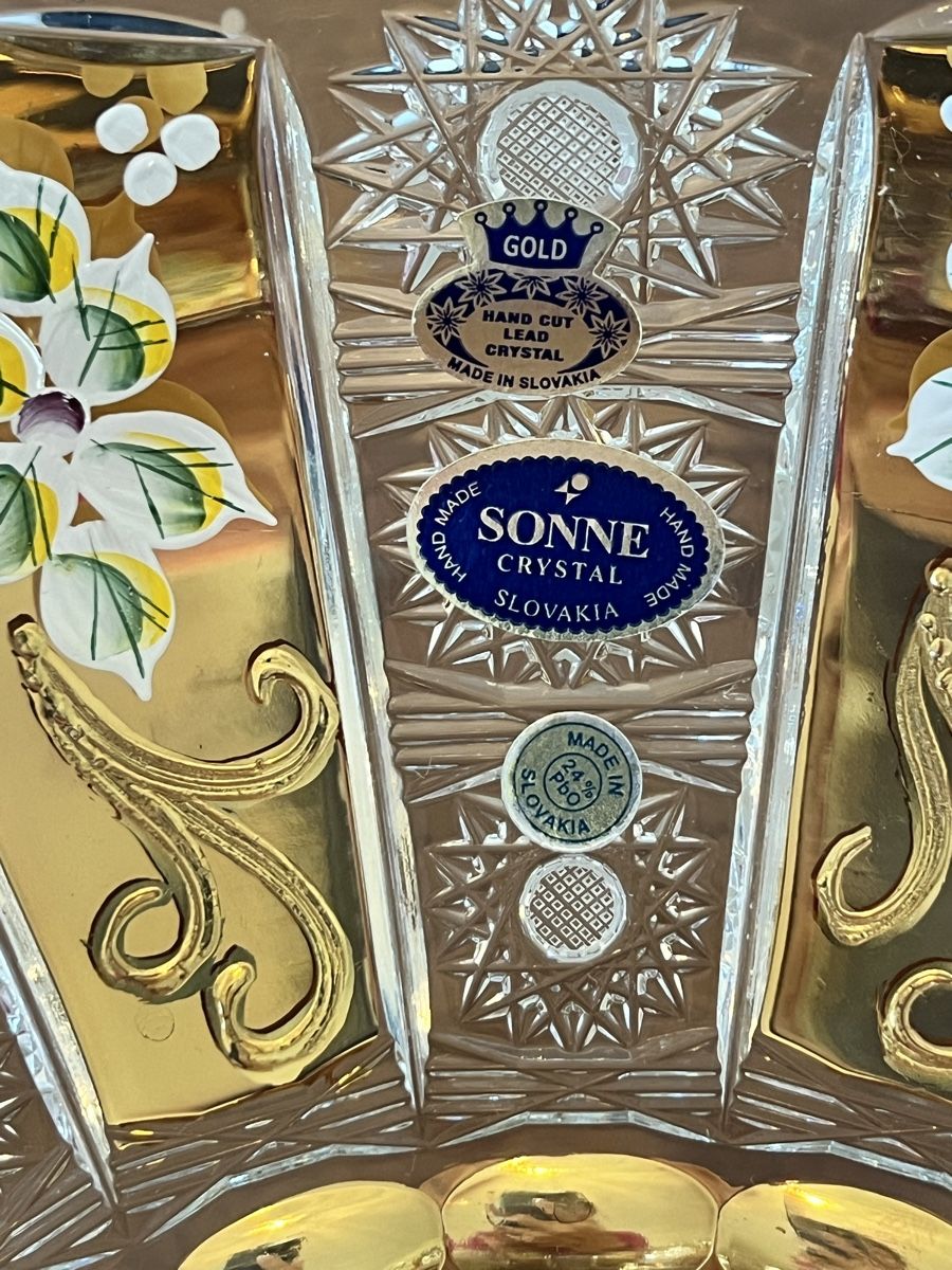 Ciotole: Bohemian Kristal Schale – Nuovo (secondo la descrizione) da Erlenbach ZH venduto da topchick 3