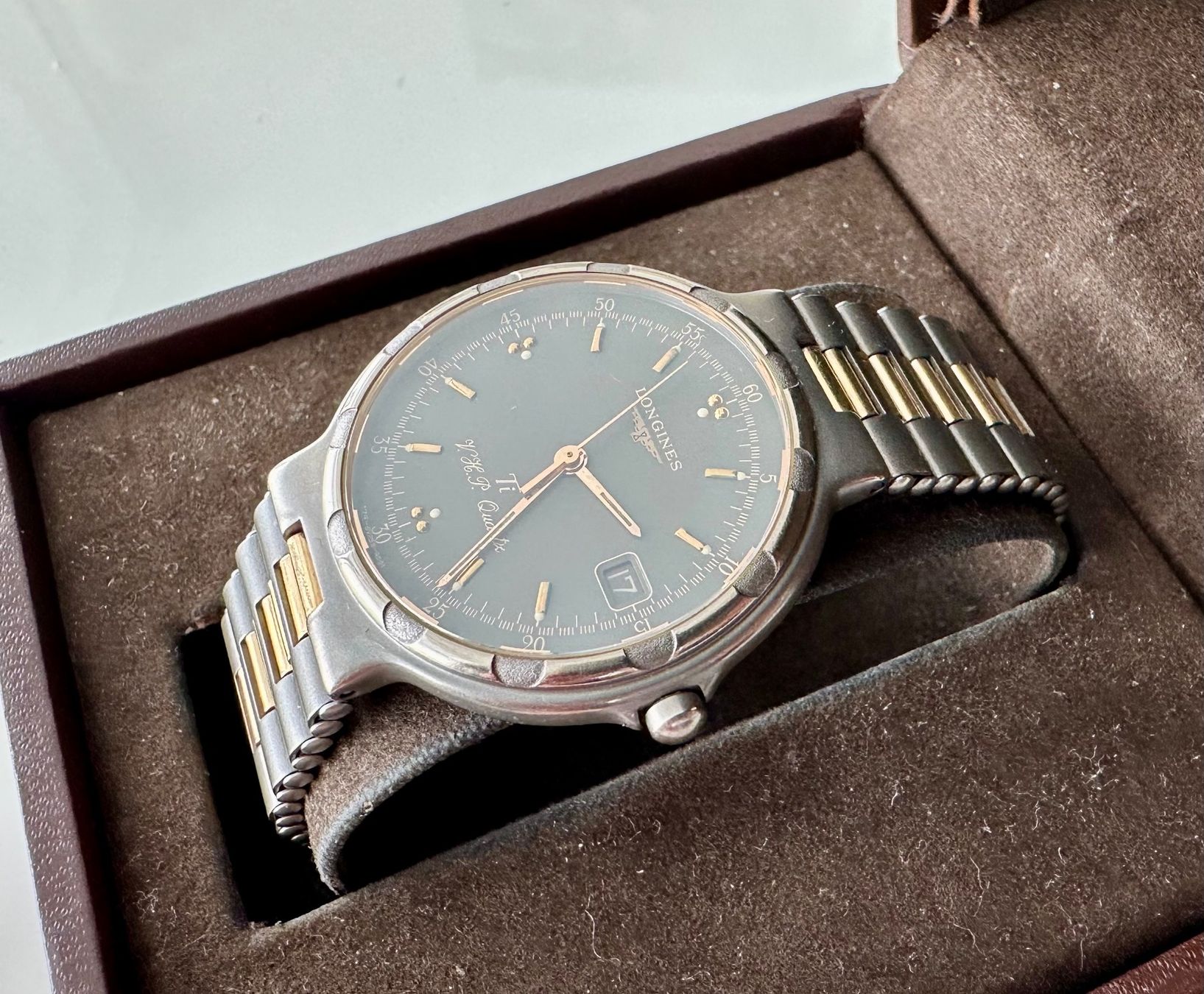 Longines Orologi: LONGINES VHP CONQUEST TITANIUM 33mm en super état - FULL SET – Usato da Conthey venduto da advisia 2