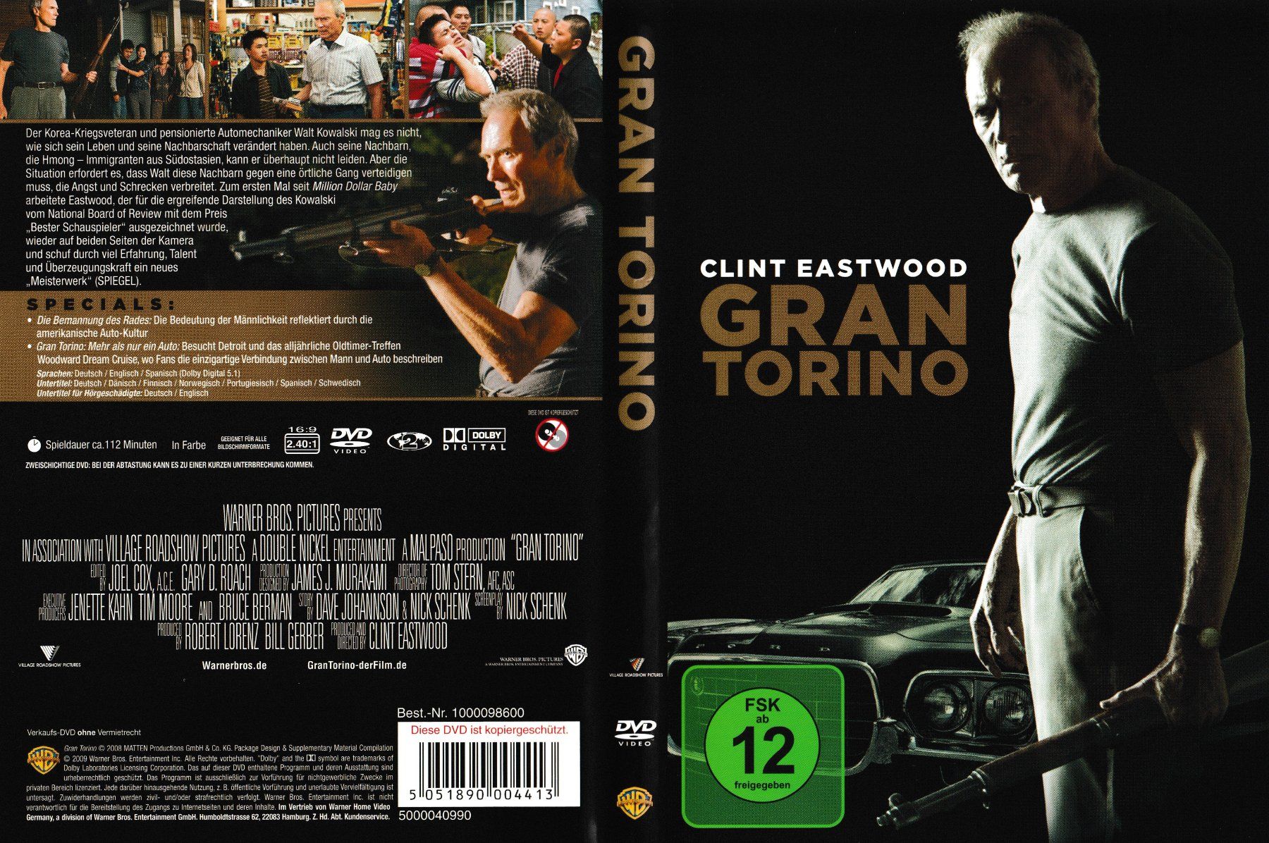 Tutti i DVDs: DVD - Gran Torino – Usato da Langnau am Albis venduto da MediaRescuerKeLoX