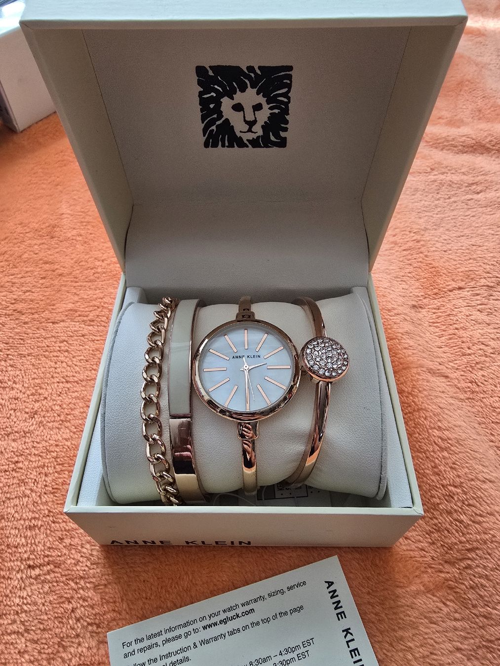 Orologi: ANNE KLEIN Bangle watch and Bracelet – Usato da Landquart venduto da Pinay_ako 2
