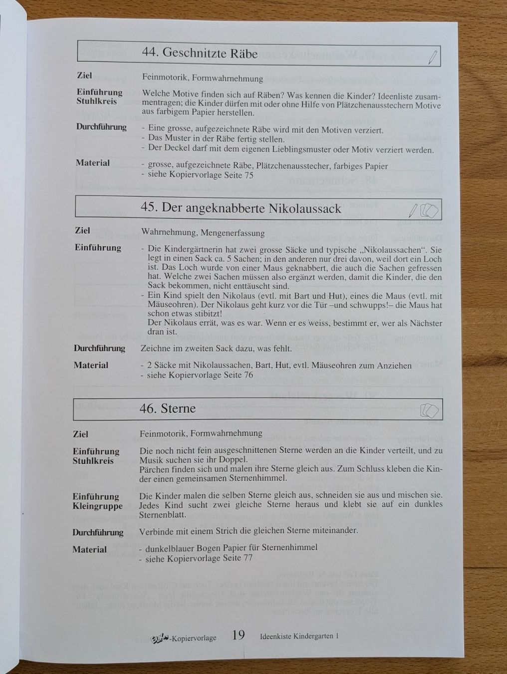 Zeitschriften & Magazine: Ideenkiste Kindergarten von Claudia Ebr – Gebraucht aus Weite von Nur63 4