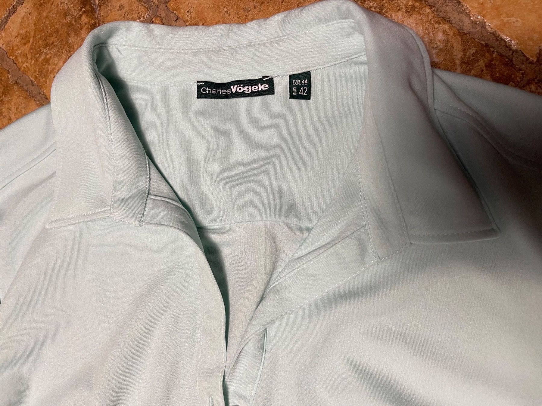 Camicette: Charles Vögele Chic Camicia turchese maniche l3/4 – Nuovo (secondo la descrizione) da Gordevio venduto da LanaZimm 3