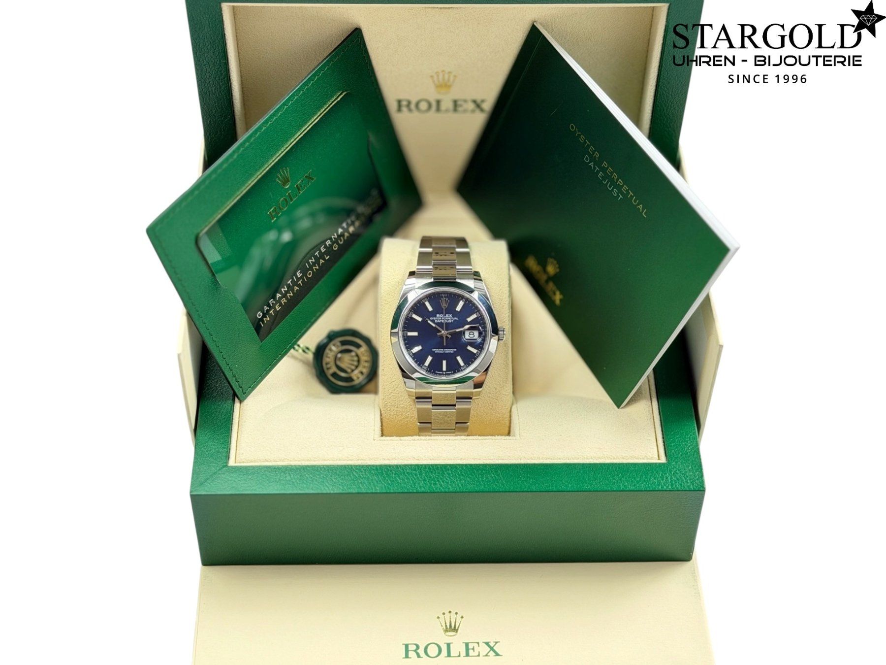 Rolex Montres: Rolex Datejust 41 blue - 126300 – D'occasion à Zürich par Stargold-Uhren 9