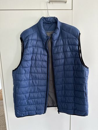 Herren Steppweste blau 3XL