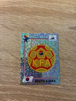 Panini WM 1998 Nr. 336 Wappen Südkorea blue back