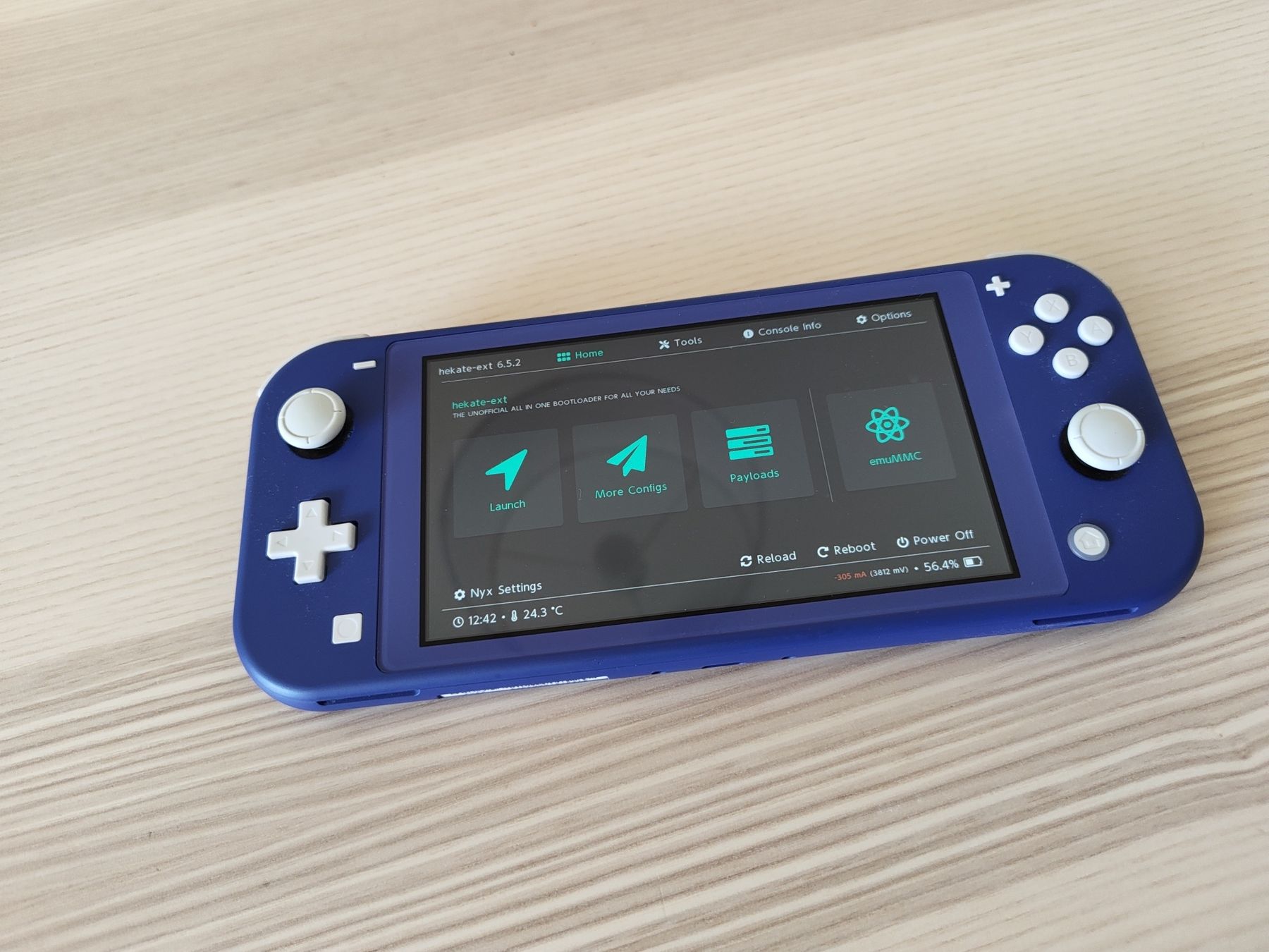 Nintendo Konsolen: Switch Lite mit CFW – Gebraucht aus Thun von fpvnoob95