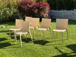Philippe Starck XO, 6 Stühle Indoor/Outdoor, Gartenstuhl