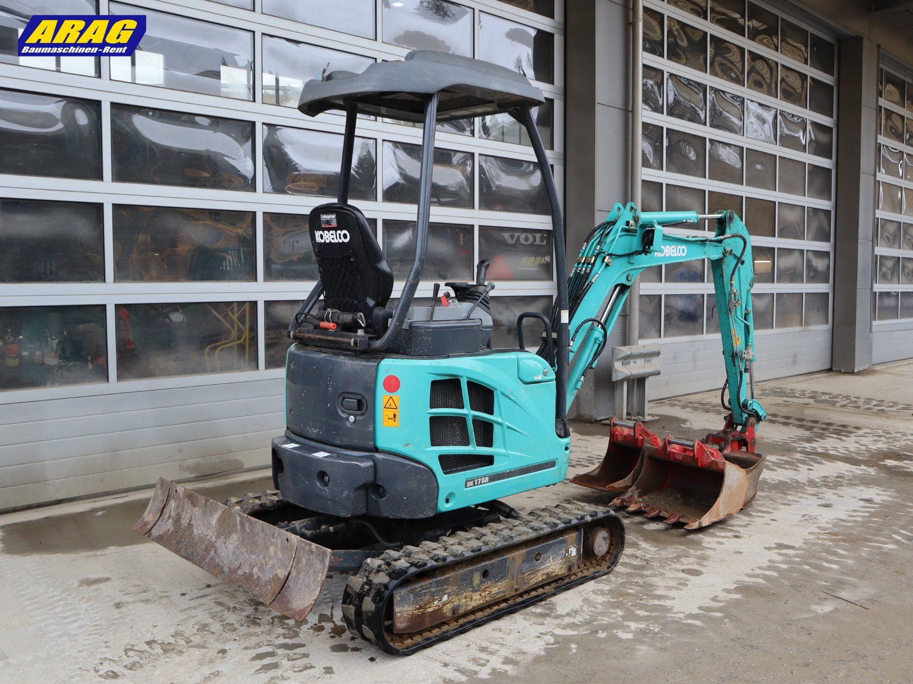 Kubota Escavatori: Kobelco SK17 SR-3E Minibagger – Usato da Hasle LU venduto da Arag08 5