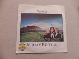 Single brit.Rock Pop Band Wings mit Paul McCartney 1977