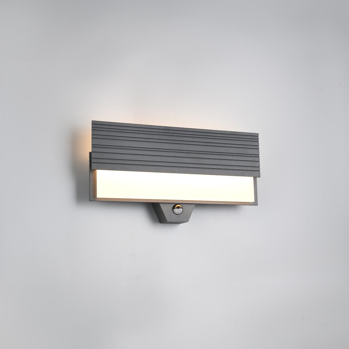 Lampade: LED Aussen Wandleuchte, Anthrazit – Nuovo (secondo la descrizione) da Kreuzlingen venduto da Smart-Light 1