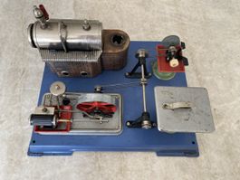 Wilesco machine à vapeur avec accessoires pour bricoleur 