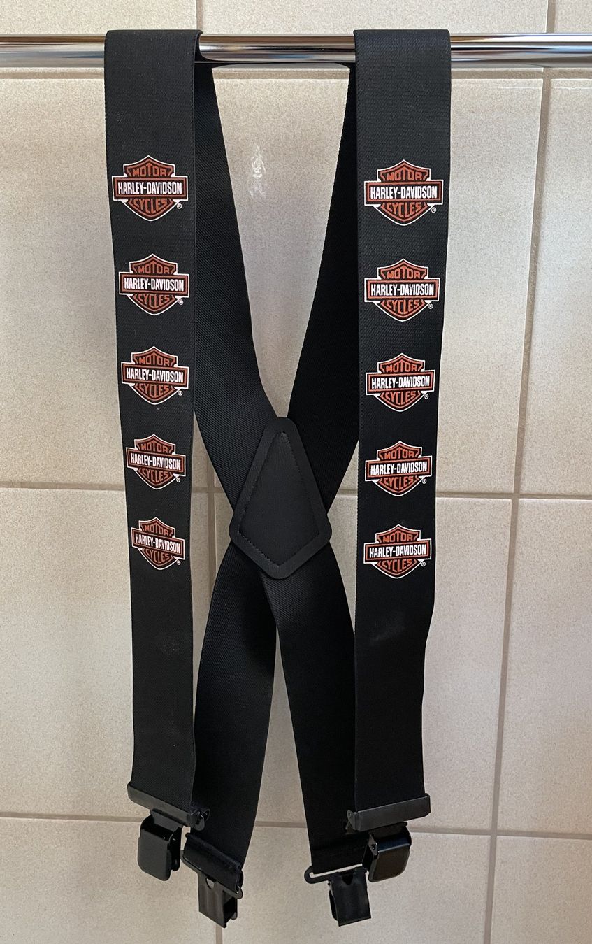 Harley-Davidson Altro in  Abbigliamento & Accessori: Harley Davidson - bretelles élastiques – Nuovo (secondo la descrizione) da APPLES venduto da az02