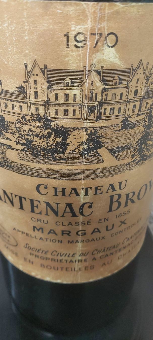 Wein: Chateau Cantenac-Brown 1970     500 cl. – Neu (gemäss Beschreibung) aus Grenchen von poggione 3