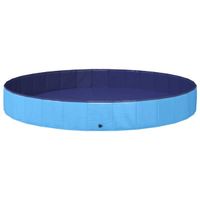 Piscine pour Chien Ø300 x 38 cm PVC épais Bleu