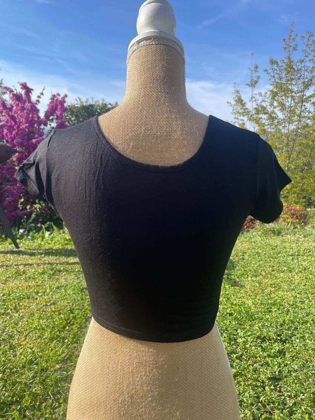 Tops: bauchfrei Top schwarz S M Basic Garderobe Mode 99 – Neu und originalverpackt aus Vinelz von sonnenmond77 2