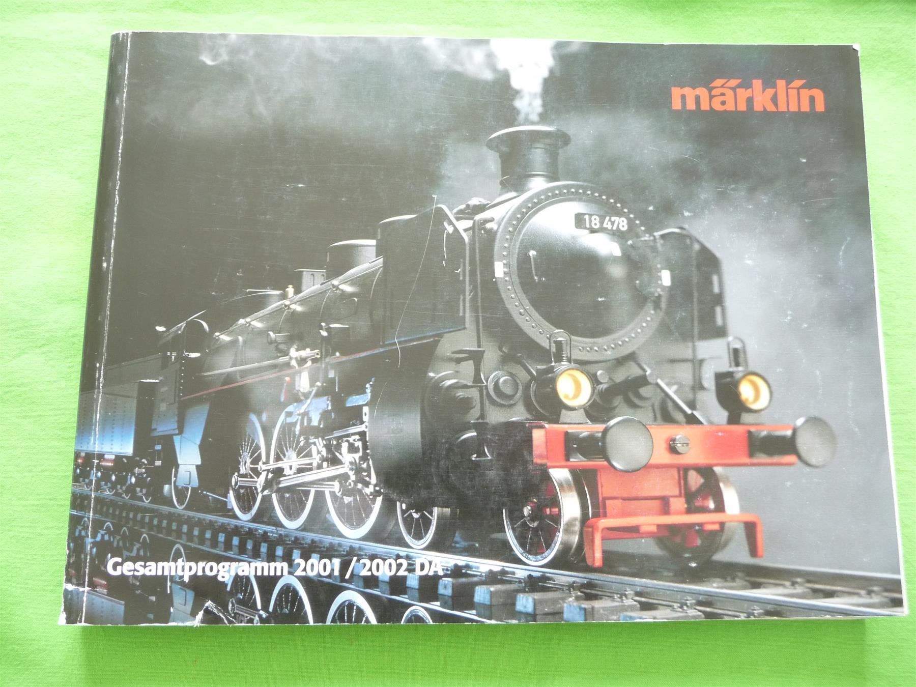 Märklin Modellini di ferrovie: Märklin Program 2001/02 Jahrbuch mit  552 Seiten - VersionDA – Usato da Winterthur venduto da Ricardo211