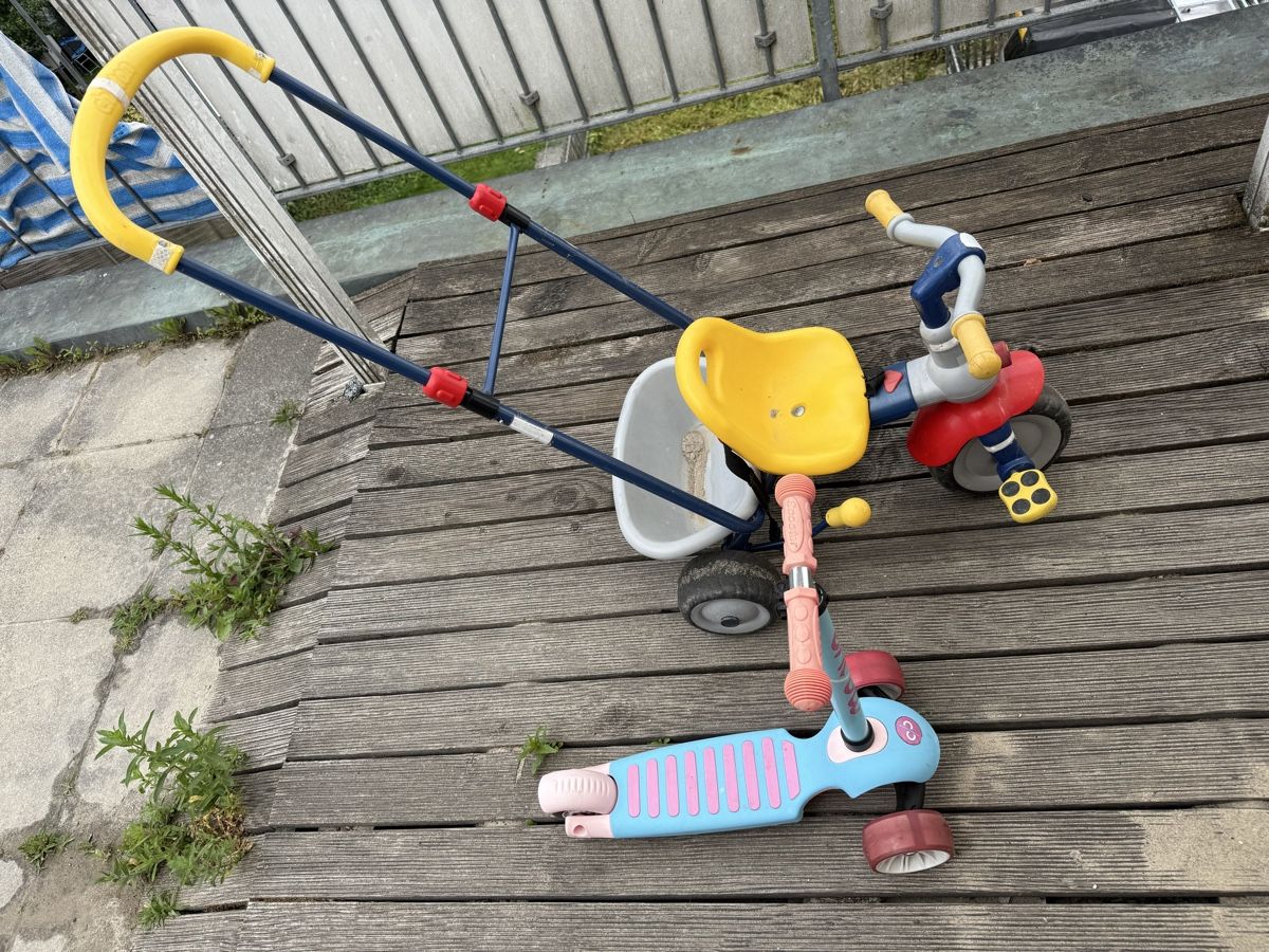 Véhicules pour enfants: Dreirad + Scooter – D'occasion à Märstetten par Leusa01