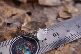 Mondstein    Variable Grösse   Ring   – Räumung  ab 1.-