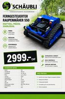 Aktion Ferngesteuerter Raupenmäher SB-550
