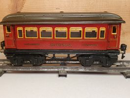Antiker Märklin 1886 Mitropa Schlafwagen in Spur 0