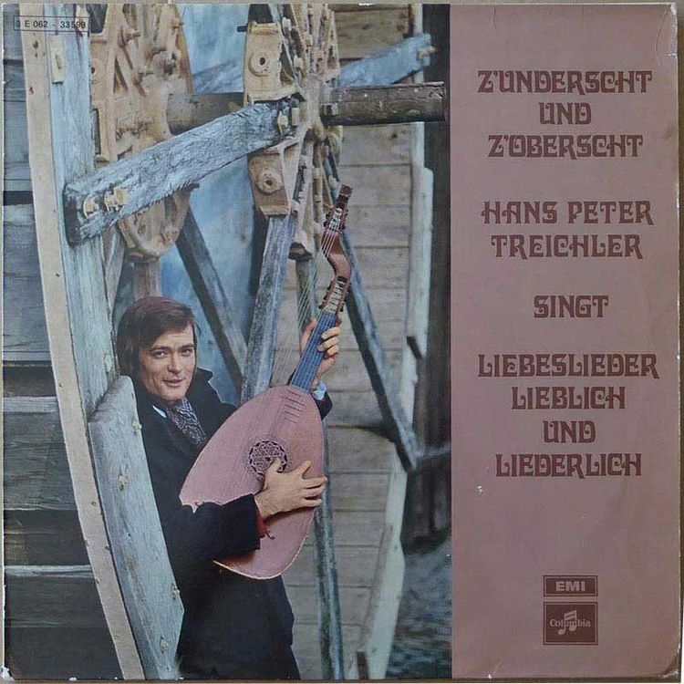 Hans Peter Treichler Z'underscht und z'oberscht CH 1973 Kaufen